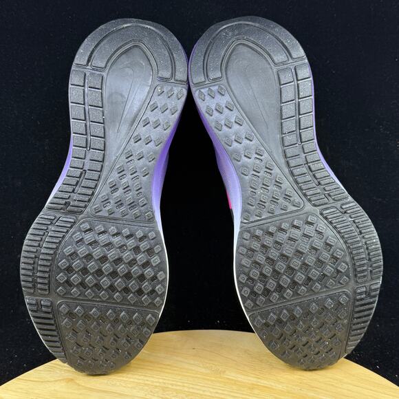 Men Nike Air Zoom Structure 25 Running Shoes Size 10 Black Purple DJ7883 010 - Picture 9 of 9